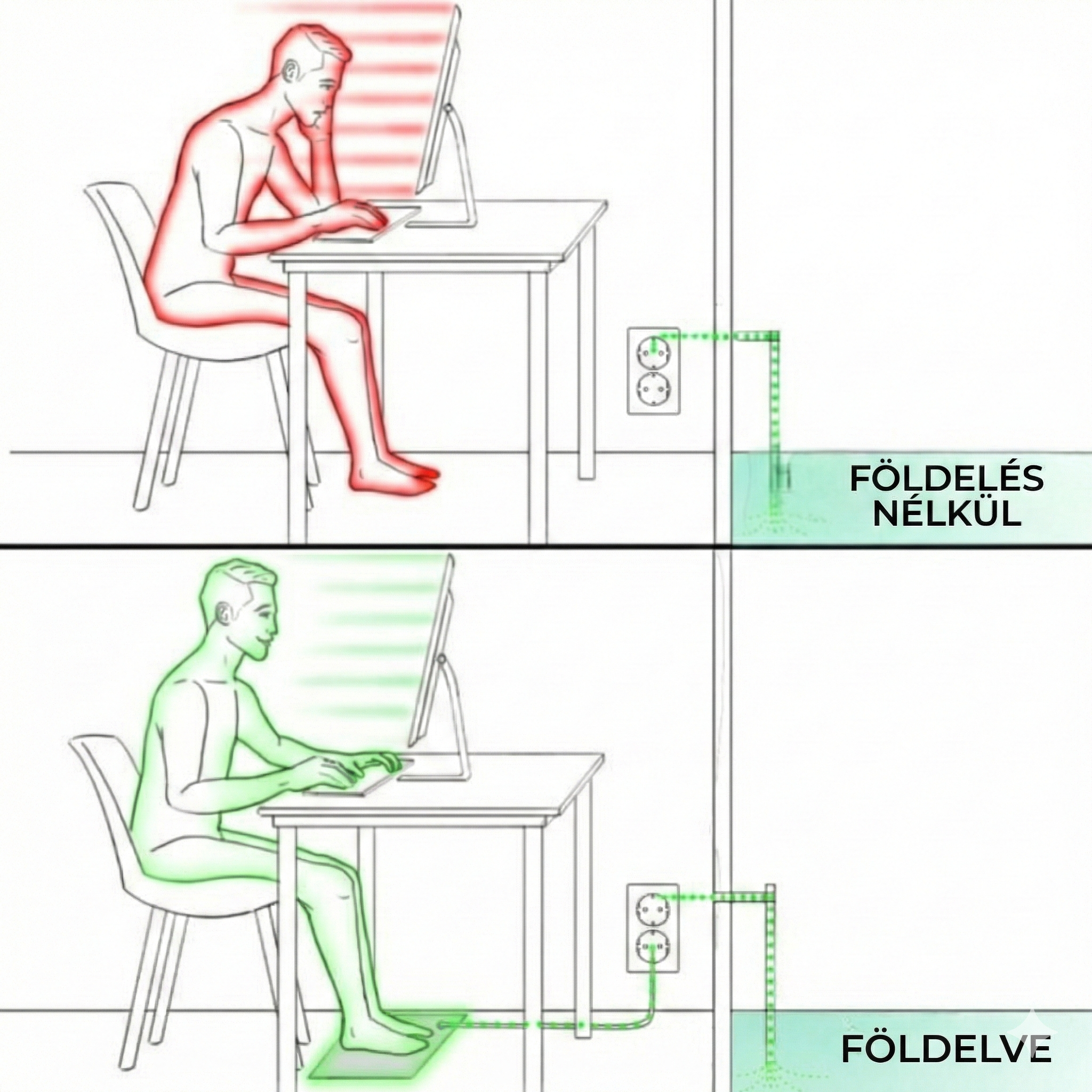 GroundMe™ - Földelő Szőnyeg