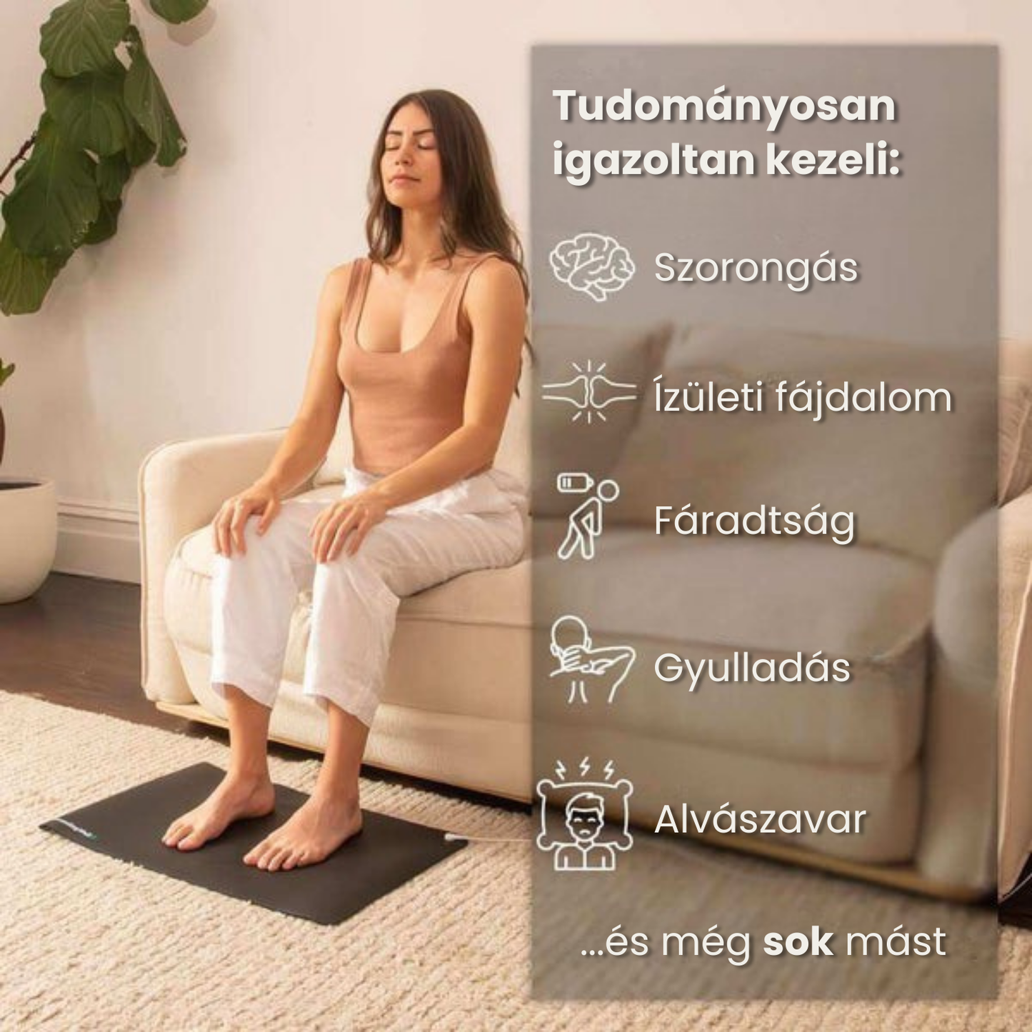 GroundMe™ - Földelő Szőnyeg